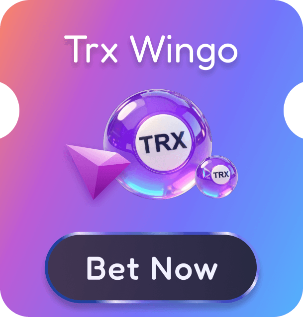 TRX Wingo blockchain game preview